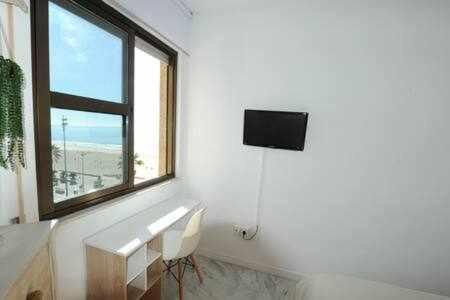 Ferienwohnung Encantador Apartamento Frente A La Playa Victoria Cádiz Exterior foto